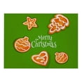 thumbnail image 2 of Oleegame 2 Pcs Napperons de Noël Rustiques Vintage Lavables, 2 of 4