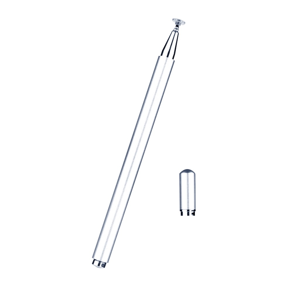Yeacher Universal Stylus Pen Capacitive Pen with Magnetic Absorption Silicone Head Sensitive Touch Control for Phone Tablet Silver
