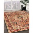 thumbnail image 3 of Ahgly Company Machine Washable Indoor Square Traditional Sand Brown Area Rugs, 6' Square, 3 of 7