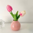 thumbnail image 1 of QTOCIO Cute Scandinavian Style Simples Ceramic Vase Living Room Desktop Dining Table Entryway Home Decorative Ornaments, 1 of 4