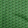 thumbnail image 1 of oneOone Velvet Green Fabric Floral Sewing Craft Projects Fabric Prints By Yard 58 Inch Wide, 1 of 5