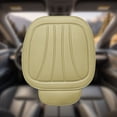 thumbnail image 4 of Beige Universal Leather Auto Seat Cover With Full Surround And Non-Slip Base, 4 of 6