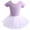Light Blue, variant on Pitauce Girls Leotard with Removable Tutu Skirt for Ballet Dance Gymnastics Short Sleeve Classic Bodysuit Basic Team Costumes