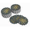 thumbnail image 3 of Inkdotpot Pack Of 100 Real Gold Foil Paper Tags Let Love Sparkle Wedding Favor Hang Tags, 3 of 6