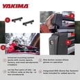 thumbnail image 3 of Yakima FreshTrack 4 Universal Roof Top Mount Ski and Snowboard Rack, Black, 3 of 9