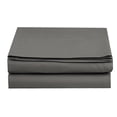 thumbnail image 1 of Luxury Soft Set of 2 - Full Fitted Sheet, Microfiber 16" Deep Pocket Fitted Sheets, Grey, 1 of 2