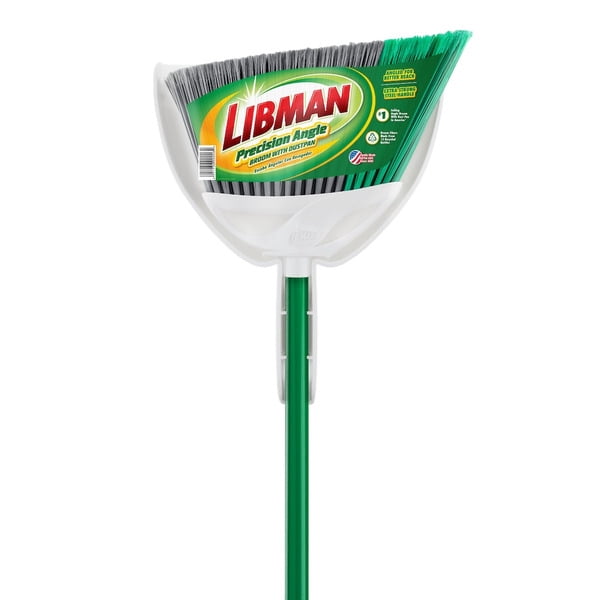 Libman Precision Angle Broom & Dust Pan