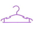 thumbnail image 1 of Kids Hanger Pants Clip Plastic Colorful Thickened for Drying Children's Clothes, 1 of 1