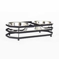 thumbnail image 1 of Robely Exley Metal Flat Wire Double Pet Feeder, 1 of 1