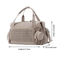 thumbnail image 2 of Multifunctional Maternity Travel Tote Bag with Large Capacity for Baby Changing and Beach Outings, 2 of 3