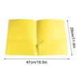 thumbnail image 1 of File Folders Letter Size,Folders for Documents Plastic Folders with Pockets Heavy Duty Pocket Folders Letter Size File Folders for Documents Office School Folders with Pockets, 1 of 5