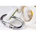 thumbnail image 2 of ISOP Rope Ladder Fire Escape Use | Emergency Exit Ladder 8/13/16/25/32 ft | Retractable Safety Rope Ladders with Carabiners – Lightweight & Compact | Multi Function | Reusable, 2 of 9