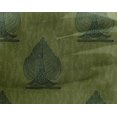 thumbnail image 4 of oneOone Georgette Viscose Fabric Leaves & Tree Block Print Fabric By The Yard 42 Inch Wide, 4 of 4