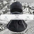 thumbnail image 3 of RXMEKW Balaclava for Men, Windproof Thermal Ski Mask with Neck Protection for Cold Weather Outdoor Sports and Winter Activities, 3 of 4