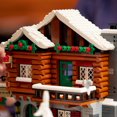 thumbnail image 3 of LEGO Icons Alpine Lodge Model Building Set - Collectible DIY Kits for Adults, Ages 18+ - Log Cabin Kit for Winter Activities With Snowmobile and Minifigures - Creative Gift for Adults - 10325, 3 of 6