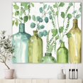 thumbnail image 2 of Designart - Feuilles Vertes Botaniques Mélangées I0 - Cottage Premium Toile Wall Art, 2 of 3