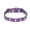 Purple, variant on Adjustable Breakaway Cat Collar with Star Moon Elastic Band for Small Large Indoor Outdoor Puppy Use, 10.87 in, Light Blue