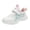 White, variant on gdxvjhbj Big Girls Shoes Girls Sneakers Running Casual Lightweight Classic Walking Shoes for Little/Big Kid Size 2 (Pink,Big Kids 2)