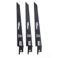 thumbnail image 3 of Hyper Tough 9 Piece Reciprocating Saw Blades, Steel Material, New Condition, 3 of 8