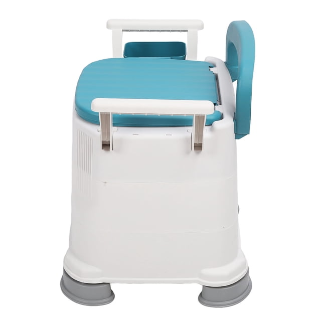 Bedside Commode Toilet, Odor Proof Portable Toilet Chair Prevent Slip for Home Use