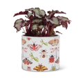thumbnail image 3 of Abbott Small Allover Bugs Planter – Colourful Insect & Butterfly Pattern, Ceramic, 4.5" Diameter – Bright Nature-Themed Planter, Graphic Decor Accent, 3 of 3