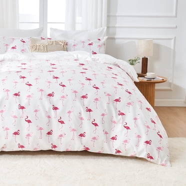 Hitime King Duvet Cover Set, Soft & Breathable Microfiber 3 Pieces King Bedding Sets, Pattern King Comfy Duvet Cover Set, with Zipper Closure (King)