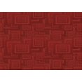 thumbnail image 1 of Ahgly Company Machine Washable Indoor Rectangle Transitional Cranberry Red Area Rugs, 4' x 6', 1 of 7