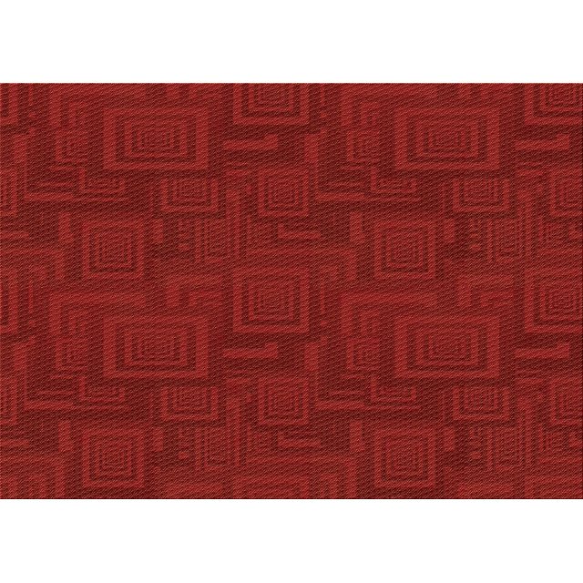 Ahgly Company Machine Washable Indoor Rectangle Transitional Cranberry Red Area Rugs, 4' x 6'