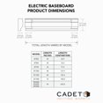 thumbnail image 4 of Cadet 5F1250W Plinthe Chauffante Électrique, 4 of 4