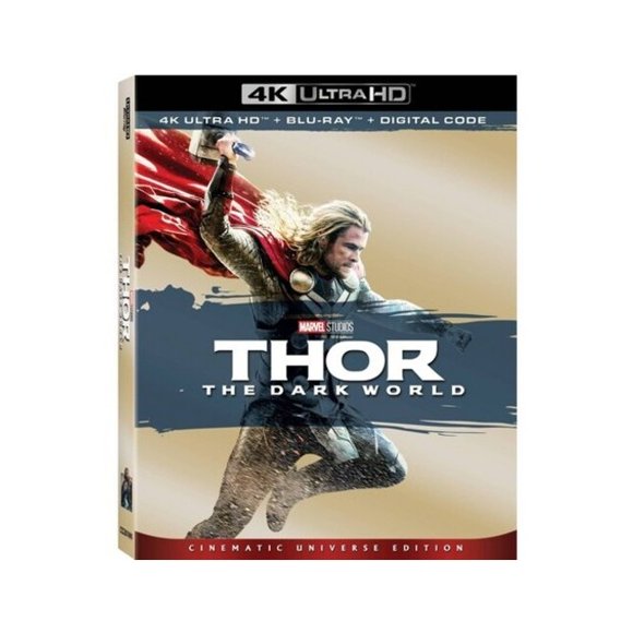 WALT DISNEY Vidéo THOR: DARK WORLD THOR: DARK WORLD (4K) (wbr) (coll) (2pk) (ac3) ULTRA HD WD15484700UHD
