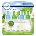 thumbnail image 1 of Febreze Odor-Eliminating Fade Defy PLUG Air Freshener Refill, Morning & Dew, 1 of 9