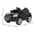 thumbnail image 2 of Costway 6V Kids Ride On Car RC Remote Control Battery Powered w/ LED Lights MP3 Black, 2 of 10