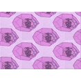 thumbnail image 1 of Ahgly Company Machine Washable Indoor Rectangle Transitional Blossom Pink Area Rugs, 2' x 5', 1 of 7