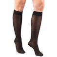 thumbnail image 1 of Truform Sheer Knee High Stockings, Dot Pattern: 15 - 20 mmHg, Black, Large, 1 of 7