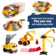 thumbnail image 3 of JitteryGit Camion de Construction Course STEM Piste de Voiture Jouet pour Enfants / Camions Jouets Cadeau pour Garçons Filles Tout-Petits Âges 3 4 5 6 7, 3 of 6