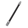thumbnail image 3 of Flexible Socket Extension, Bendable Shaft Drive Socket Extension Bar Steel Ratchet Wrench Extension Adapter, Black, 3 of 8