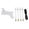 thumbnail image 2 of Dioche Beard Shaper Kit, with 4pcs Barber Pencils Multiple Curve Beard Shaper Template Shaping Tools, Beard Stencil Guide Template, 2 of 8