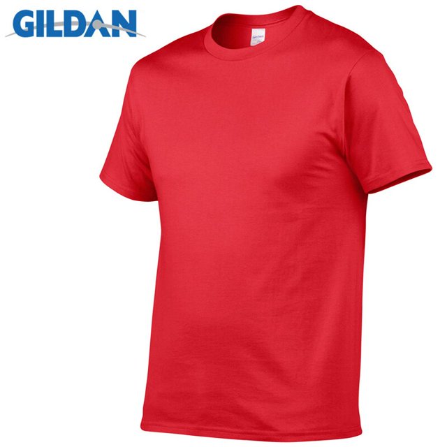 REDHOTYPE T-Shirt d'Été pour Homme 100 % Coton Décontracté à Manches Courtes Col Rond Confortable Hauts Unis