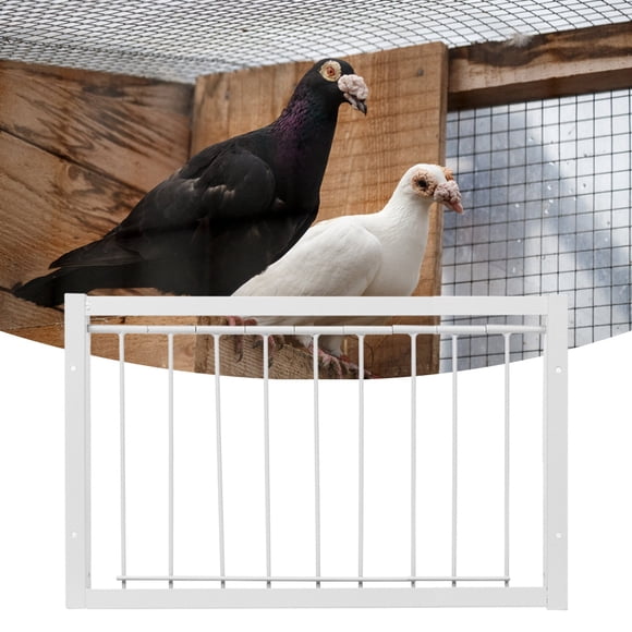 Greensen Iron Birdcage T-trap House Door High Strength for Pigeon Parrot Easy Installation, Birds House Door, Parrot House Door