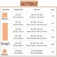 thumbnail image 3 of Fall Tablecloths for Rectangle Tables, Spill Proof Table Cloth with Printed Autumn Leaves, Washable Maple Leaf Table Cover for Thanksgiving Party Holiday Decoration (Rectangle, 60" x 102"), 3 of 6
