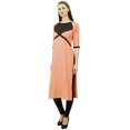 thumbnail image 3 of Phagun Tunique pour Femmes en Coton Kurti Indienne de Designer Kurta Droite, 3 of 7