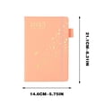 thumbnail image 3 of Dvkptbk planner planner English and Spanish Schedule Book Binding Notes Today's Plan Book, 3 of 5