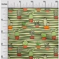 thumbnail image 2 of oneOone Coton Cambric Vert Foncé Tissu Cactus Matière de Robe Tissu Imprimé Tissu au Mètre 56 Pouces de Large, 2 of 5
