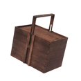 thumbnail image 4 of Elodie Wooden Storage Box Portable Wood Dried Fruit Box for Home Use Office Tearoom Large, 4 of 8