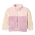 thumbnail image 1 of George Toddler Girls' Plush Full Zip Jacket, 1 of 2
