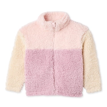 George Toddler Girls' Plush Full Zip Jacket