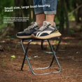 thumbnail image 2 of Tabouret de Camping Pliable en Alliage d'Aluminium Léger de Qualité Supérieure – Chaise Portable Robuste pour la Pêche en Plein Air, la Randonnée, les Voyages et l'Entraînement, Conception Compacte Gain de Place, Construction Robuste, Doré (Grand, 2 of 6