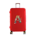 thumbnail image 3 of Luggage Dust Cover Pull-rod Case Protector Reusable for Washable 18-32inch Floral Letter Printed Pattern Travel Accessories red L, 3 of 6