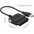 thumbnail image 4 of Sony PlayStation 1 / 2 (PS1 / PS2) Controller to USB Adapter Converter for PS3 and Windows PC, 4 of 5