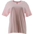 thumbnail image 2 of American Apparel T-Shirt Unisexe à Manches Courtes Col en V, S, Rose Clair, 2 of 8
